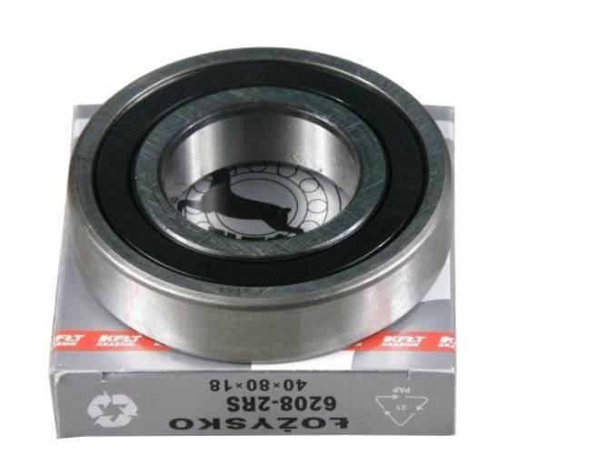 Łożysko kulkowe 6208 2RS Kraj RM-6208 2RS