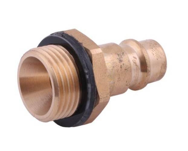 Szybkozłącze pneumatyczne P26 NW7.2 wtyczka 3/8"BSP gwint zewnętrzny POLMO
