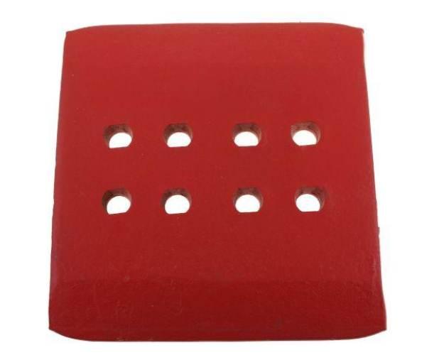 Nakładka płozy duża zastosowanie Kverneland stal borowa WARYŃSKI W-063601A