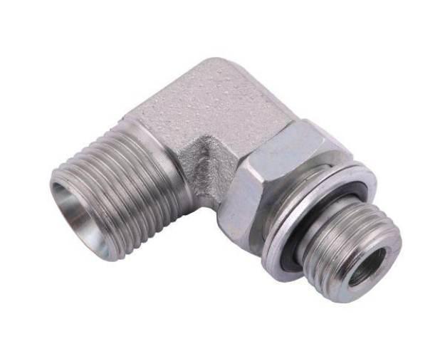 Kolanko hydrauliczne 90 LONG z przeciw. M16x1.5 X M18x1.5 RM-BB90-16/18L