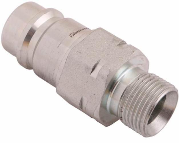 Szybkozłącze hydrauliczne wtyczka z eliminatorem ciśnienia M20x1.5 gwint ze