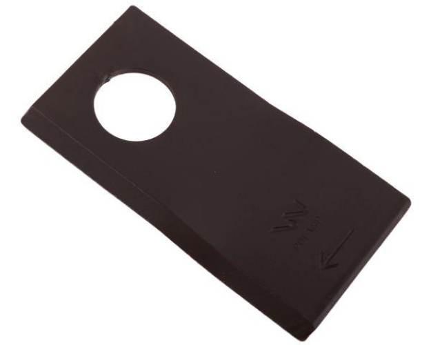 Nóż. nożyk kosiarka prawy 100x48x3mm otwór 23 zastosowanie T683R Mortl WARY