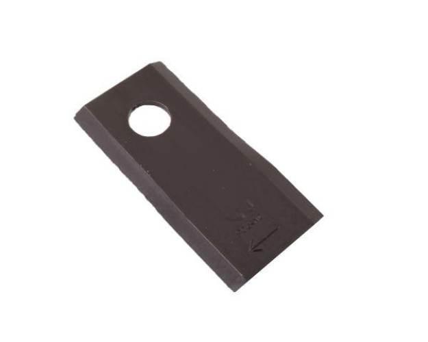 Nóż. nożyk kosiarka prawy 98X46X3.5mm otwór 16.5 zastosowanie 40490005 Morr