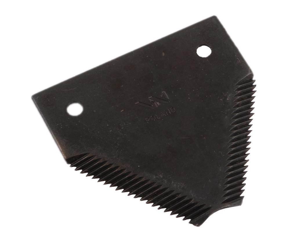 Nóż żniwny 70x76x2.8mm otwór 5.5 zastosowanie 6889590 Claas WARYŃSKI 25szt