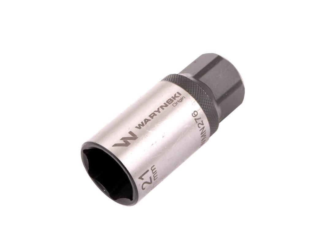 Nasadka do świec 3/8". 21 mm. CrV50BV30. DIN 3124. Waryński WMN276