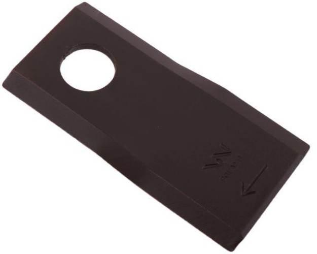 Nóż. nożyk kosiarka prawy 105x48x4mm otwór 20 zastosowanie 6801420 Kuhn WAR