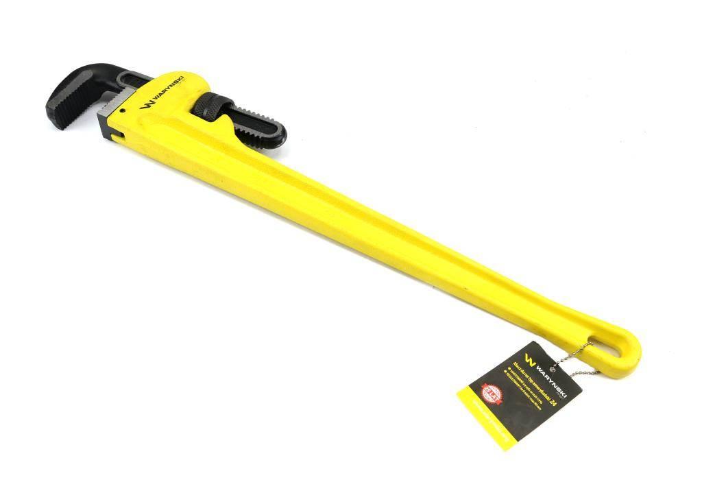 Klucz do rur typ amerykański 24" wzmocniony szczęki CrMo max średnica 90 mm