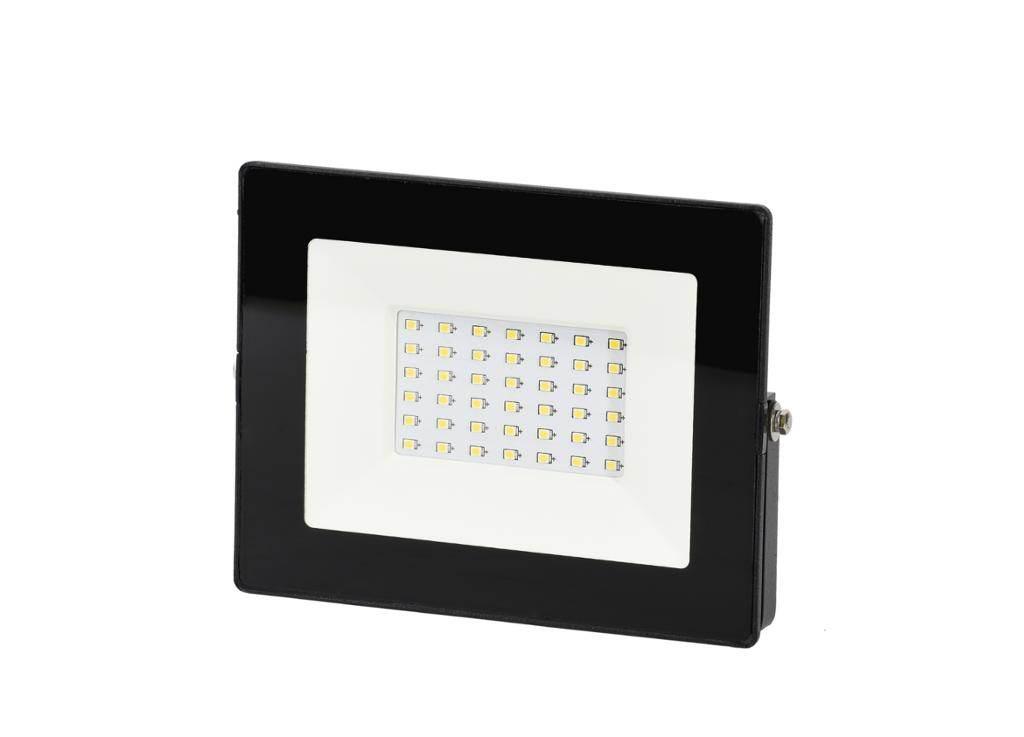 Naświetlacz, Lampa LED SMD 230V 30W 4000K 2520LM IP65 CZARNY NASW30W4K