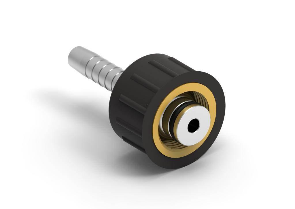 Zakucie nakretka do myjek (pasuje do Karcher) na waz DN06 GW M22x1.5 (RM-KA