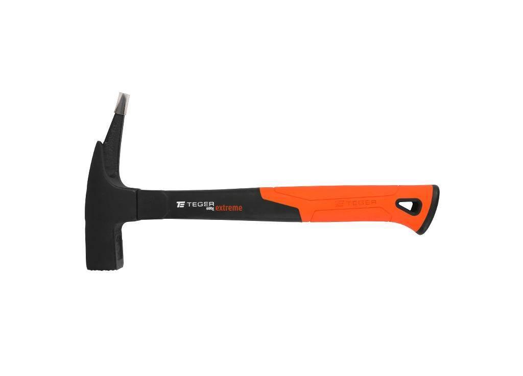 Młotek ciesielski z trzonkiem fiberglass 600 g Extreme / TEGER T-W-MCF-600
