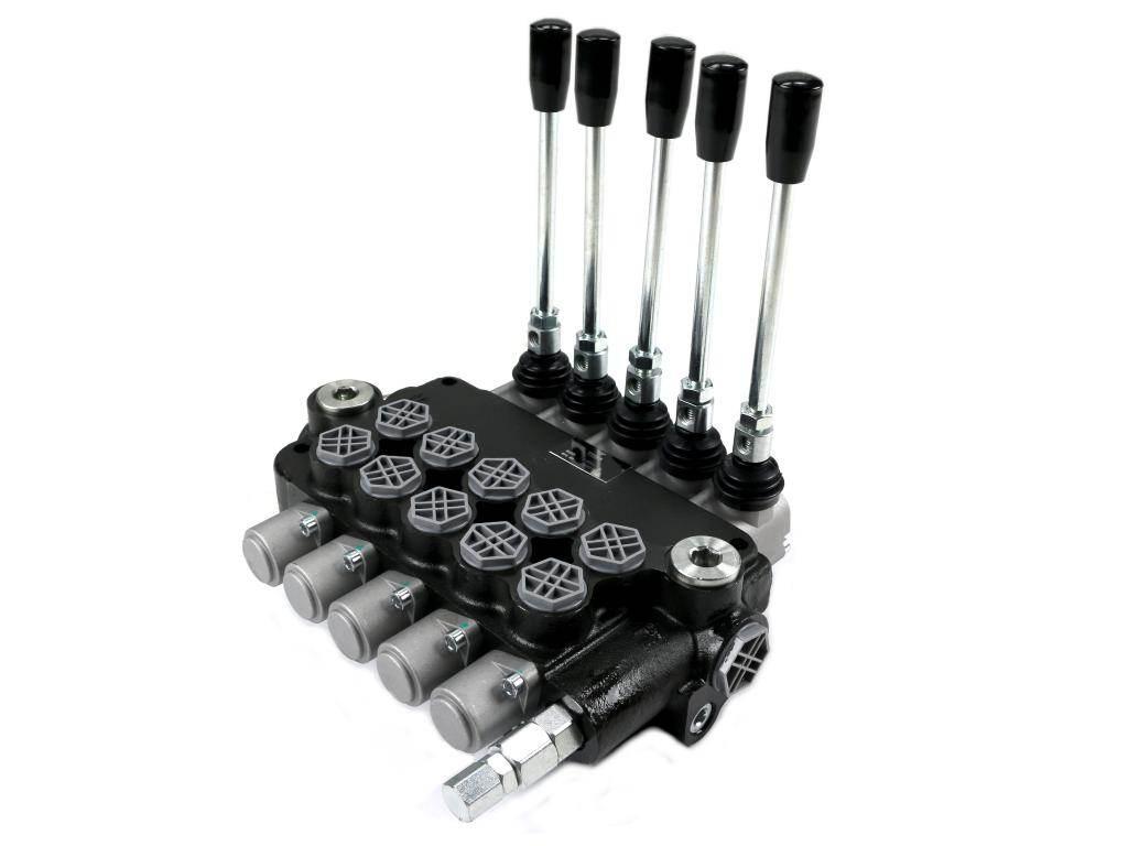 Rozdzielacz hydrauliczny 5-sekcyjny 80L VOIMA V-R80L-5