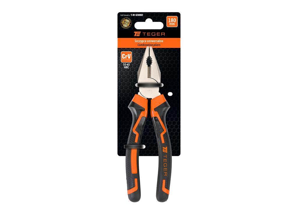 Szczypce uniwersalne 180 mm / TEGER T-W-SZU002