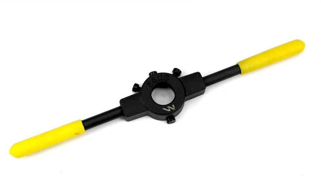 Oprawka wzmocniona pokrętło do narzynek ręcznych 20x 5mm (M3-M4) Waryński