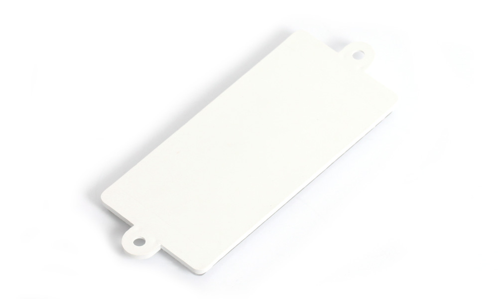 Odblask Czerwony Prostokątny Ucho