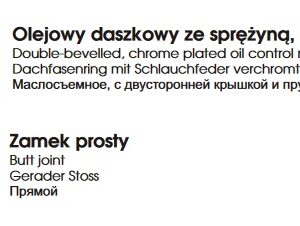 Pierścień Olejowy Mf Podwyższany 91.478x6.36