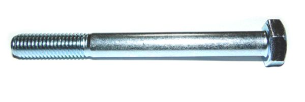 Śruba Z Łbem 6-Kątnym Niepełny Gwint M10x100 Kl.5.8 Din931 Biały Ocynk