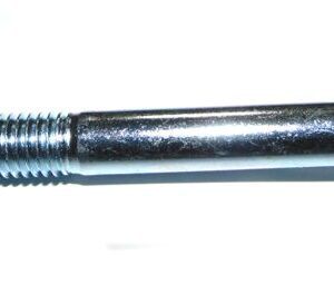 Śruba Z Łbem 6-Kątnym Niepełny Gwint M10x80 Kl.5.8 Din931 Biały Ocynk