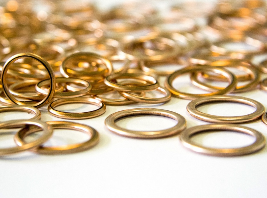 Podkładka Uszczelka Miedziana Fi-12x16x2 Kfc