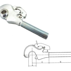 Końcówka Z Hakiem Kompletna M36x3 Fi-50