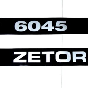 Komplet Znaków - Emblematów Zetor 6045