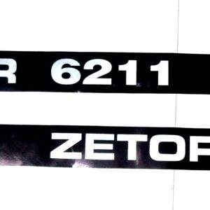 Komplet Znaków - Emblematów Zetor 6211