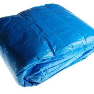 Plandeka lekka 10x15m niebieska gramatura 55g/m2