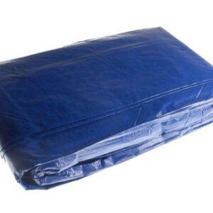 Plandeka lekka 6x10m niebieska gramatura 55g/m2