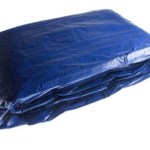 Plandeka lekka 8x12m niebieska gramatura 55g/m2