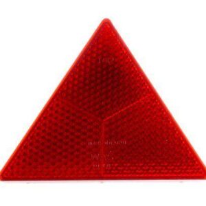 Trójkąt odblaskowy czerwony 10szt