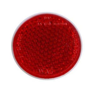 Urządzenie odblaskowe ze śrubą czerwone 10szt