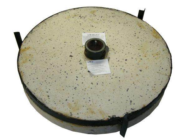 Kamień ruchomy h123/2 fi 50 z masy kwarcytowo-korundowej śrutownik