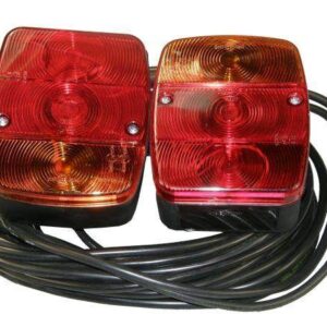 Instalacjazestaw oświetleniowy 12m przyczepka