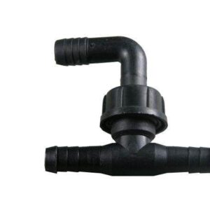 Trójnik plastikowy z kolankiem fi 12.5mm opryskiwacz