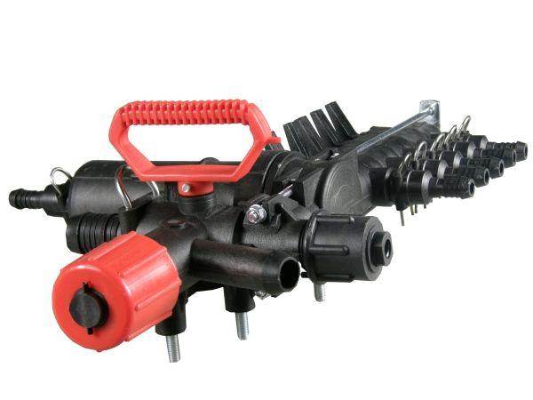 Zawór sterujący 5-sekcyjny z filtrem zewnętrzny i regulacją ciśnienia opryskiwacz