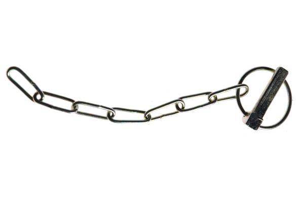 Przetyczka zawleczka zapinka z łańcuszkiem c-330/360 50szt