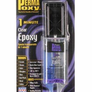Klej epoksydowy przeźroczysty 1 minutowy permatex 25ml