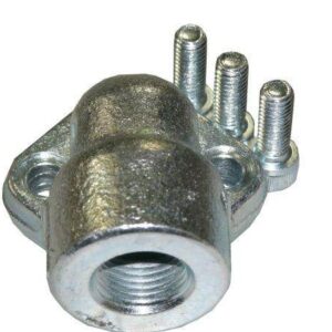 Adapter pompy hydraulicznej kątowy 1/2" 40mm m8
