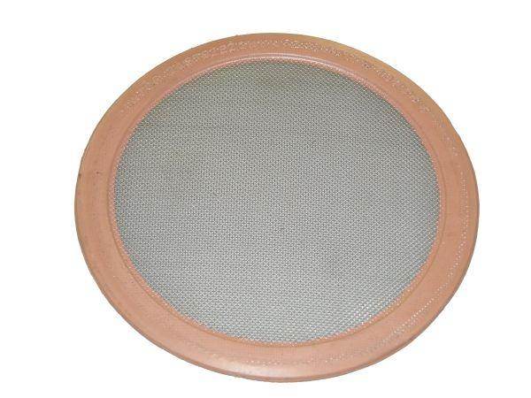 Wkład gęsty cedzidła małego chromoniklowy oczko siatki 0.50mm dojarka