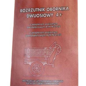 Katalog rozrzutnik obornika