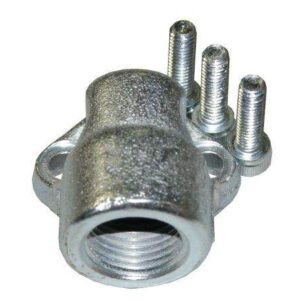 Adapter pompy hydraulicznej kątowy 1/2" 30mm m6