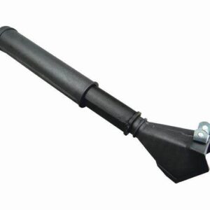 Przewód teleskopowy długi czarny plastikowy siewnik