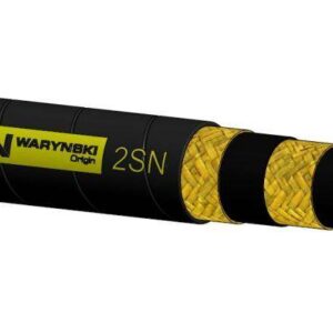 Wąż hydrauliczny do zakuwania dn10 2-oplotowy 330 bar waryński sprzedawany po 25m)
