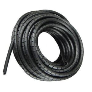 Osłona spiralna na węże hydrauliczne sgx-12 zakres 9-13mm czarna po 20szt 20m
