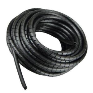 Osłona spiralna na węże hydrauliczne sgx-16 zakres 13-18mm czarna po 20szt 20m
