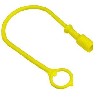 Pokrywa zaślepka do wtyczek szybkozłączy 1/4" iso-a 12.7-20-tpe żółte 5szt