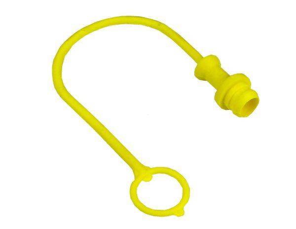 Pokrywa zaślepka do gniazda szybkozłączy 3/8" iso-a 18.3-23-tpe żółte 5szt