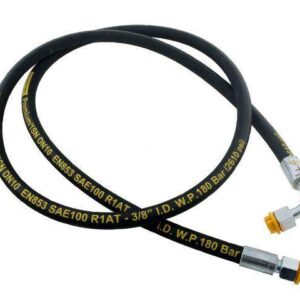 Przewód hydrauliczny gwint m18x1.5 prosta/90 stopni kolanko l-2000mm dn10-1sn ak-10-2000 p11p12 18.0mpa waryński