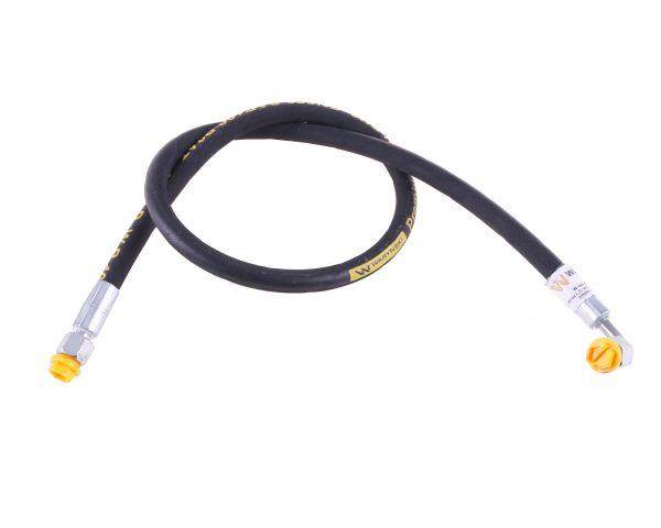 Przewód hydrauliczny 400 bar gwint m14x1.5 prosta/90 stopni kolanko l-1000mm dn06-2sn ak-06-1000 p11p12 40.0 mpa waryński