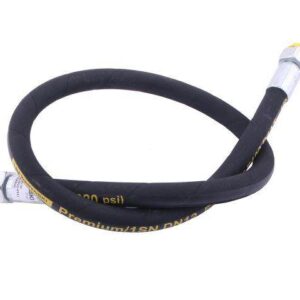 Przewód hydrauliczny 160 bar gwint m22x1.5 prosta stożek/prosta płasko l-1000mm dn12-1sn 16.0mpa waryński