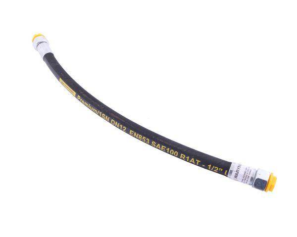 Przewód hydrauliczny 160 bar gwint m22x1.5 prosta płasko/prosta płasko l-500mm dn12-1sn 16.0mpa waryński